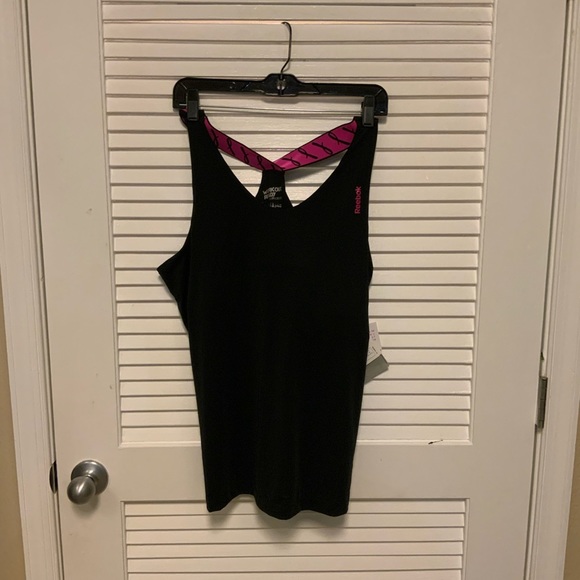 Reebok Tops - NWT Reebok Walk for Breast Cancer Halter Top Built in Bra SizeXL *Available 9/5*